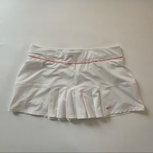 Nike Women's White Tennis Skirt Size L